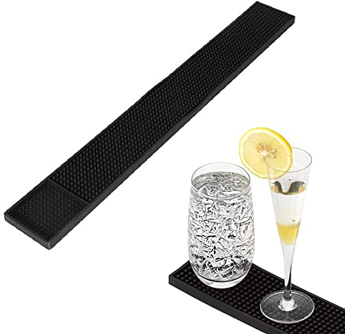 Bar Tappetino Antiscivolo, Tappetino Bancone, Tappetino Bar Pvc, Tappetino Antigoccia In Gomma, Isolamento Antiscivolo e Facile Da Pulire, Per Preparare Cocktail, Miscelare Bevande, Casa, Pub, Bar