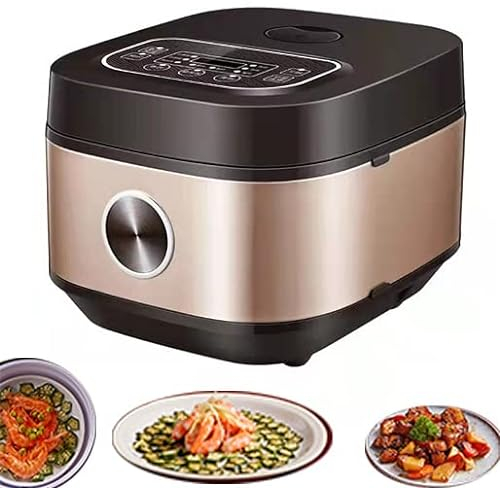 Olla Arrocera Funcional, Olla Interior Antiadherente Extraíble De 3/4/5 L para El Hogar, Olla Arrocera De Gran Capacidad De 900 W con Temperatura Constante Y Conservación del Calor,4L (4l)