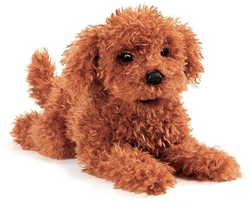 Folkmanis pudelvalp/leksak Poodle 3206 handdocka