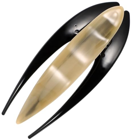 VICASKY Large Hair Claw Clip for Ponytail Women Hair Accessories Side Slip Open Design