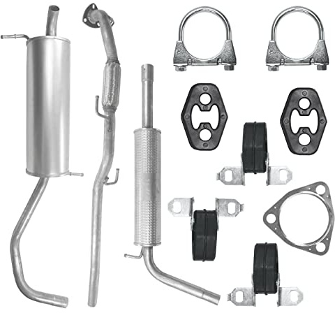 POLMOstrow Auspuff für VW Polo 4 IV 9N 2001-2006