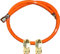 Propan-Gasschlauch 2 X 1/4 links (300 cm) - Standard (PVC) (für Gewinden-Außenmaßen mit ca. 12-13mm