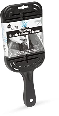 etree Paint Brush & Roller Cleaner - Wash'A'Way The Washboard Designed for Paint Brushes