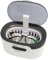 Emmi-04K Ultraschallreiniger mit Edelstahlwanne – 0,6L Ultraschallgerät für Schmuck, Brillen, Uhren & Dentalinstrumente mit 100ml EM-090 Universalreiniger – 43 kHz Frequenz, 50W Leistung