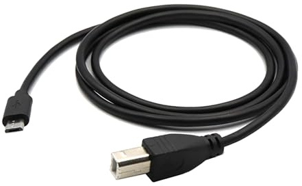 Hkfgdjdl Câble d'imprimante, micro USB mâle vers USB type B mâle pour scanner, contrôleur, claviers, connecteurs d'imprimante