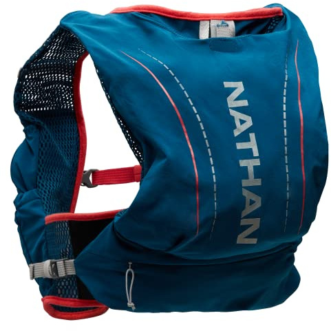 Nathan VaporAir Lite 4 Liter Vest & Hydration Pack with 2L Bladder, Front Water Bottle Pockets, Soft & Breathable Material for Comfort