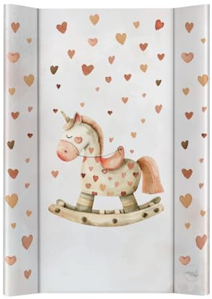 CEBA BABY Fasciatoio rigido 50 x 70 cm – fasciatoio ultra leggero per fasciatoio, leggero e stabile – Rocking Horse