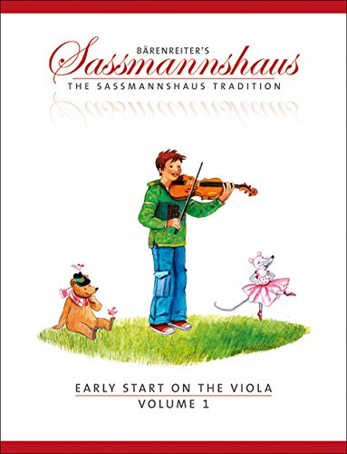 BARENREITER SASSMANNSHAUS - EARLY START ON THE VIOLA VOL.1 Méthode et pédagogie Cordes Alto