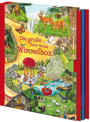 Die große Anne Suess Wimmelbox: 3 Wimmelbücher im Schuber. Für Kinder ab 3 Jahren