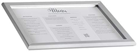 LACOR Porta Mens, métal, Aluminium, 46 x 34 cm (A3)