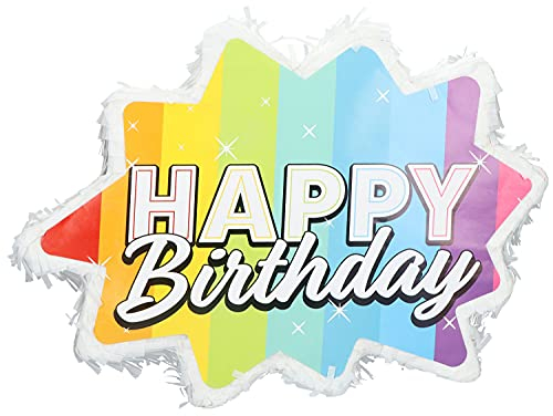 Folat - Pinata Stella Rainbow Bday - 38x28cm