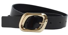 ESPRIT Damen 093EA1S302 Gürtel, 001/BLACK, 80