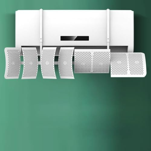 LVYXON Deflector de aire acondicionado, deflector de viento ajustable para aire acondicionado, deflector de salida de aire, deflector de aire, dirección del viento refrigerado por aire (filtro de