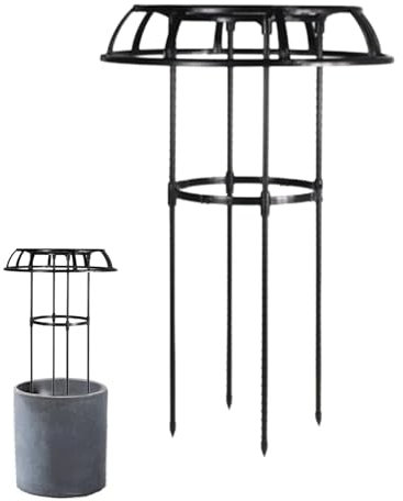 Trellis Outdoor | Raspberry Trellis | Umbrella-Shaped Bush Trellis | Tall Plant Support | Standing Garden Plant Cage For Climbing Vines And Flowers