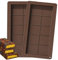 2 PCS Deep Chocolate Moulds, Silicone Chocolate Bar Mould, Reusable Thick DIY Bar Mould Sweets Candy Moulds