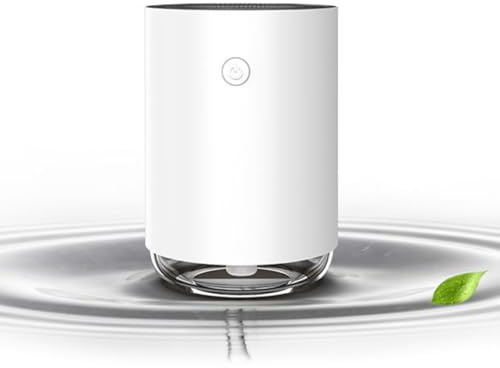 SEWACC Mini Humidificador Portátil USB de Aire Aromático Difusor Humidificador de Aroma para Oficina y Hogar Tamaño Compacto Color Crema Adecuado para Aromaterapia y Ambiente