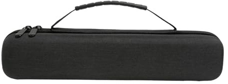 Teruyol Borsa Da Viaggio per Arricciacapelli, Borsa Rigida per Il Trasporto E La Conservazione Della Piastra per Capelli, Accessori Essenziali per Le Donne, Nero
