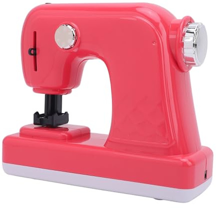 ZASCHMOY Children's Electric Sewing Machine Toy Role-playing Toy Kit Inspires Creativity and imagination. A Safe Sewing Machine Perfect for beginners.