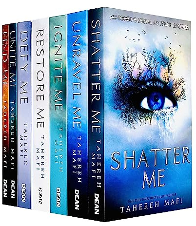 Shatter Me Series Books 1 - 7 Collection Set by Tahereh Mafi (Shatter, Restore, Ignite, Unravel, Defy Me, Unite Me & Find Me)