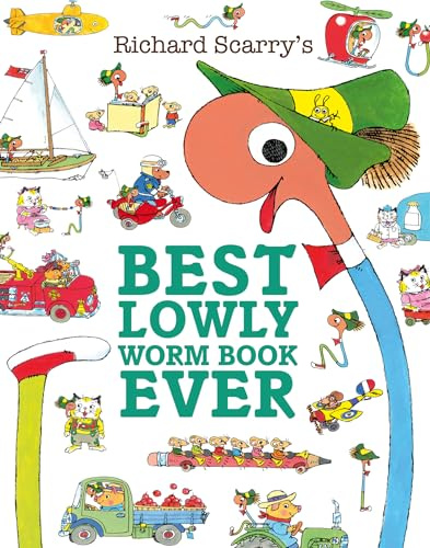 Best Lowly Worm Book Ever: A jam-packed classic illustrated children’s adventure through the wonderful world of Richard Scarry.