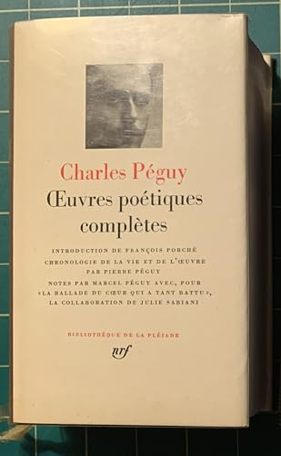 Péguy : Oeuvres poétiques complètes