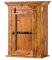 MASSIVMOEBEL24.DE Oxford Hängeschrank Akazie, Farbe:Hellbraun lackiert, Größe:52x24x69 cm (BxTxH)