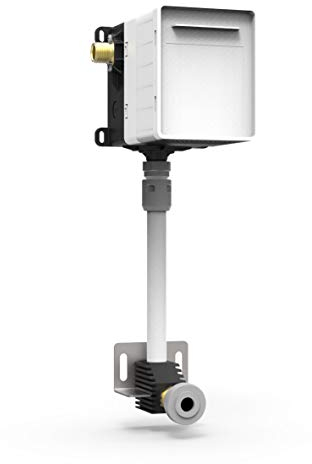 Sanit Urinal Rohbaukasten (Kartuschenventiltechnik, für Nassbau, Fließdruck 1-10 bar, Spülrohr 50 cm) 03.955.00.0000, grau