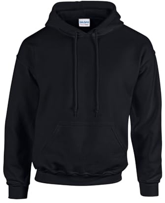 gildan Heavy Blendâ Hooded Sweatshirt Unisex Adult, Black, L