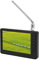 Pyhodi Tragbarer 5-Zoll-Fernseher, 1080P-LCD-, Eingebauter Digitaler Tuner, Wiederaufladbarer, Batteriebetriebener -Fernseher, Unterstützt Analoges Fernsehen, Digitales Fernsehen,