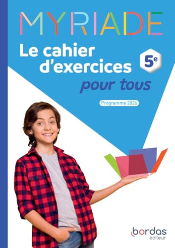 Myriade Le cahier d'exercices pour tous 5e