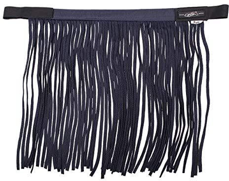 QHP Fliegenfransen mit Klettverschluss Fliegenschutz Kollektion Sommer (Shetty, Blau)