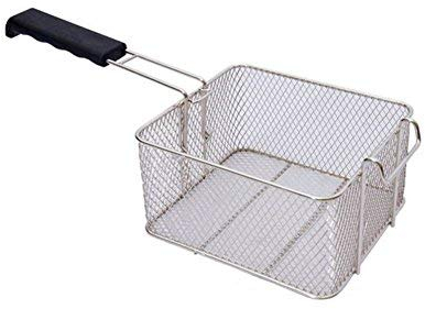 DRYFAL Stainless Steel Deep Fat Fryer Basket Oil Fried Chips Fish Nuggets Fry Food Kitchen Cook Pan