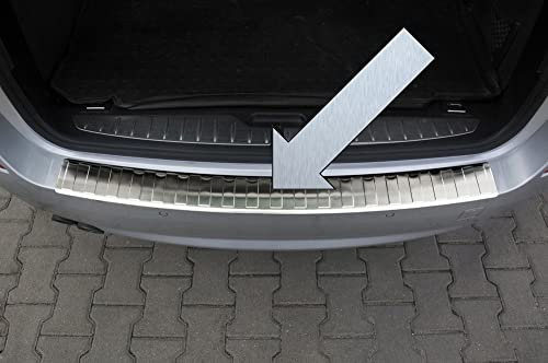 Spangenberg Protector de borde de carga de acero inoxidable para BMW Serie 5 Touring F11 Combi año de fabricación 09.2010-03.2017 (no estilo M). Artículo 3235077.