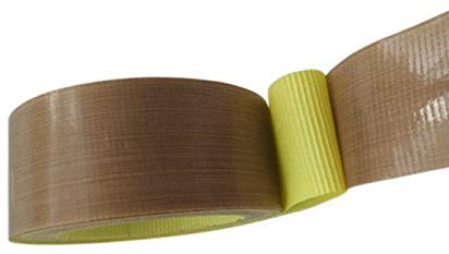 BE-Tool PTFE Tape Teflon Heat Seal Glass Self Adhesive Tape (Pack of 1, 40mm x 10m)