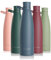 LARS NYSØM Trinkflasche Edelstahl 1000ml | Isolierflasche 1 Liter | Auslaufsichere Wasserflasche für Sport, Fahrrad, Hund, Kinder (Stone Blue, 1000ml)