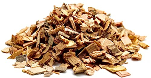 TR-FLAMES Hackschnitzel für Ofen Rindenmulch für Garten Hochbeet Holz Pflanzen Einstreu Holzhackschnitzel Grob Holzschnitzel Streu Beet Abdeckung Deko Abdeckung (500L)