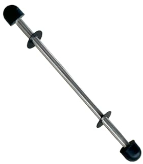 JZSMY Edelstahl-Laufradwelle mit Endkappen und Unterlegscheiben Passend für Intex Pure Spa Hot Tub Impeller Pump Shaft Fix E90 Fehler
