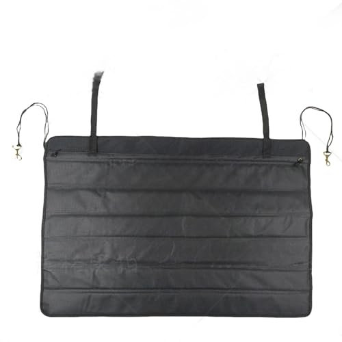 Ruioomeep LeapBeast - Protezione universale per bagagliaio e paraurti per cani, protezione universale per il trasporto auto, antigraffio e impermeabile (96 x 64 cm)