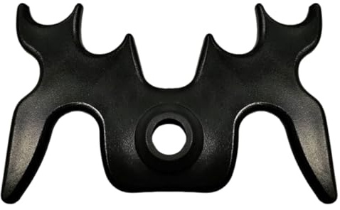 Uqezagpa Support de queue de billard pour billard - Tête de pont à enfiler - Croix de billard - Support de canne à pêche - Tête de billard à enfiler