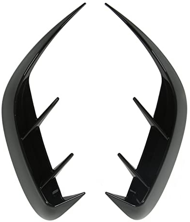 Alerón Labio Paragolpes Trasero, Piano Black, ABS, 2 Piezas Para ‑ C‑class W206 2022 + - Protección Antióxido, Diseño Deportivo, Fácil Instalación