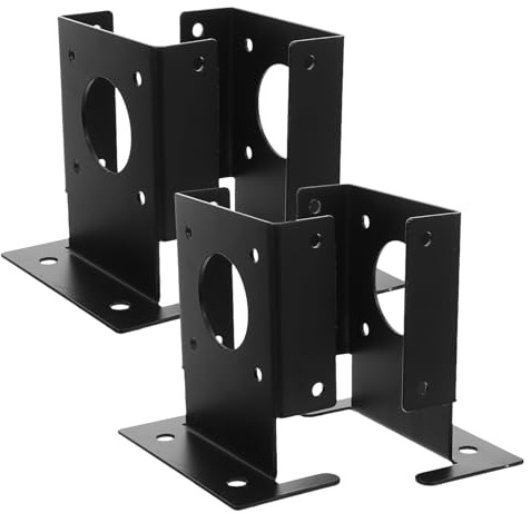 4pcs Post Base Brackets Stainless Steel for Pergola Deck Posts