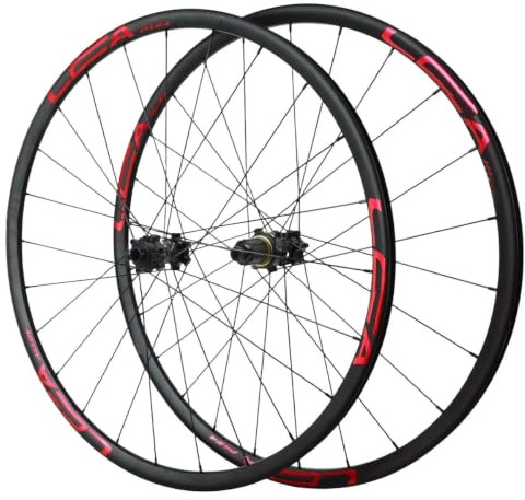 26/27,5/29 Mountainbike Hjulset Genomgående Axel 100/142mm Skivbromsnav