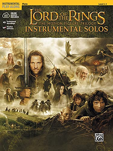 The Lord of the Rings Instrumental Solos for Flute (with CD) (The Lord of the Rings; the Motion Picture Trilogy): Flute: Level 2-3