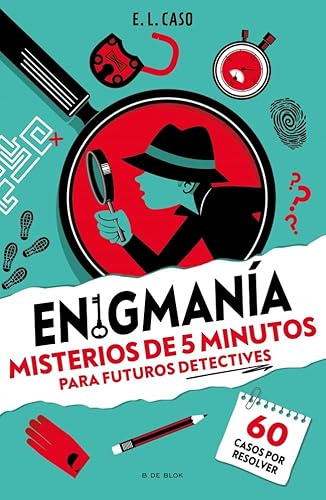 Enigmanía: 60 misterios de 5 minutos para niños y niñas (Busca y encuentra)