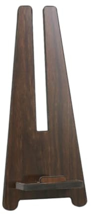 Guohetuk Soporte para Instrumentos de Viento Eléctricos, Soporte Digital para Instrumentos de Viento, Soporte Profesional para Principiantes, Adolescentes Y Ad, Marrón Oscuro