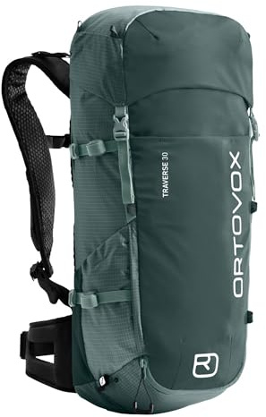 Ortovox Traverse 30L Alpine Climbing Backpack for Men & Women - Glacier Grey - 30 Liter