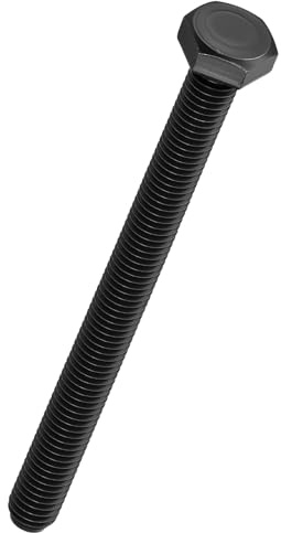 Kozelo 3 Pcs Hex Head Screws Bolts-M10-1.5x120 Carbon Steel Grade 10.9