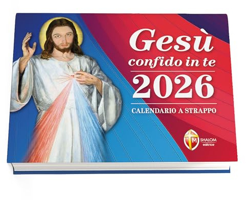 Gesù confido in te. Calendario a strappo 2026