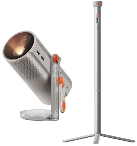 XGIMI MoGo 4 Laser Proyector Portátil con Soporte PowerBase