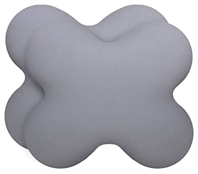 Kissenbezug Hellgrau Doppelpack, Perfekt für ACAMAR Seitenschläfer-Kissen, Mako-Baumwolle (Double Jersey), Bügelfrei & trocknergeeignet, Kissenhüllen 2er Set mit Reißverschluss, Oeko-Tex Zertifiziert